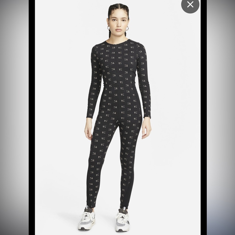 Nike Womens Printed Jumpsuit Black (Sample!)